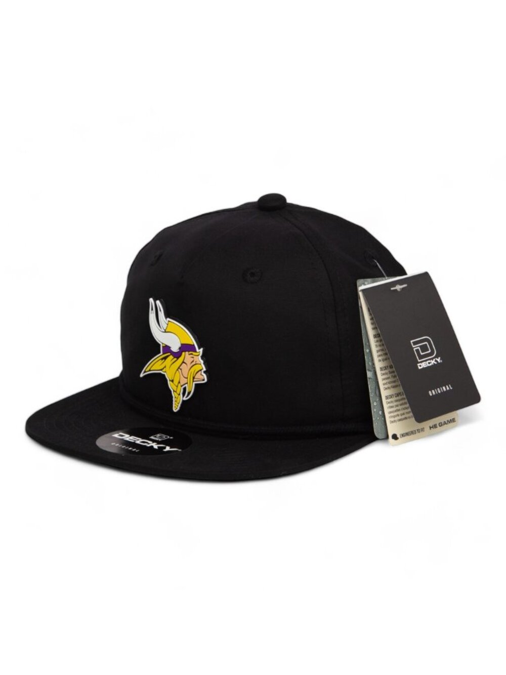 Minnesota Vikings 3D Classic Rope Hat- Black